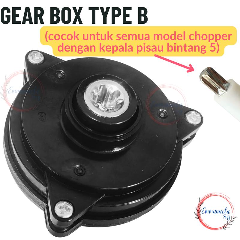 Lunalife Sparepart Pisau Cup Cover Mesin Blender Chopper Kapsul Bintang 5 3
