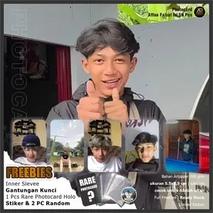 Photocard Isal Anggota Tim GWSM isi 50 Pcs  Fanmade | Bonus Ganci, Rare Card, 2 PC random, Stiker dan Iner Sleeve | Bisa COD, Langsung kirim