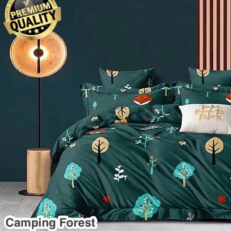 PART 1 SPREI MOTIF AESTHETIC LUCU (SARUNG BT 2 SARUNG GL 1) 180x200 160x200 T.20 Estetik 1