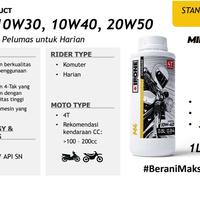 Gambar Ipone M4 10w40 1 Liter Mineral Motul kendaraan bermotor mesin motorcycle oil oli dari Fajar Jaya Motor Purwasari Kab. Karawang 4 Tokopedia