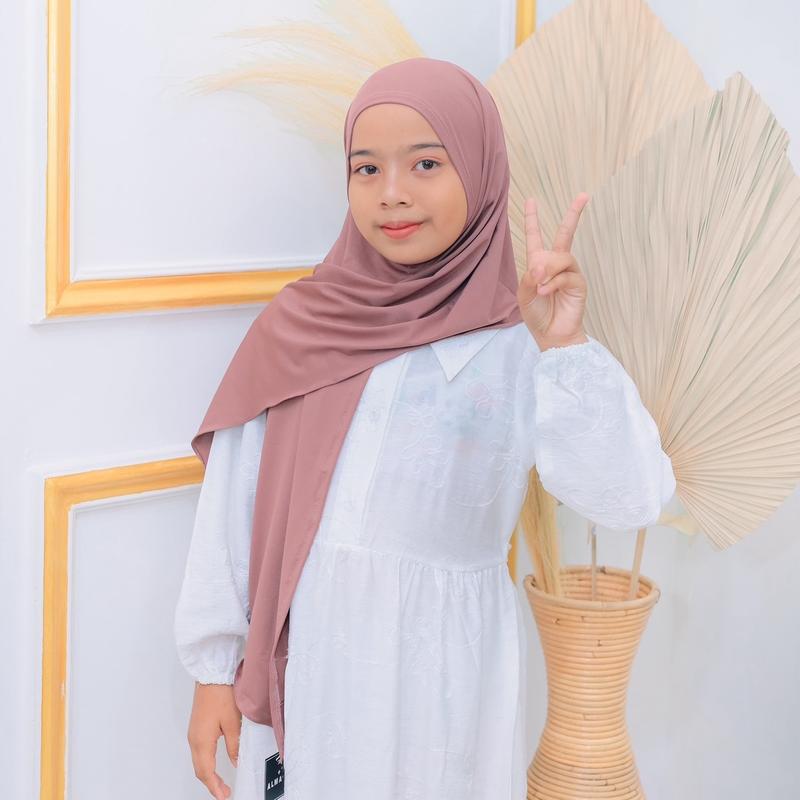 ALMA KIDS - Pashmina Anak jersey premium 4