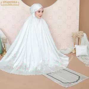 Syahdika - Mukena Dewasa Silk Premium 2in1 Aisha Series Free Sejadah