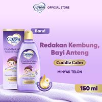 Gambar Cussons Baby Cuddle Calm Tummy Rub Telon Oil 150ml – Chamomile & Lavender Oil, Minyak Telon Redakan Kolik, Bayi Anteng dari CussonsID Kota Administrasi Jakarta Barat 1 Tokopedia