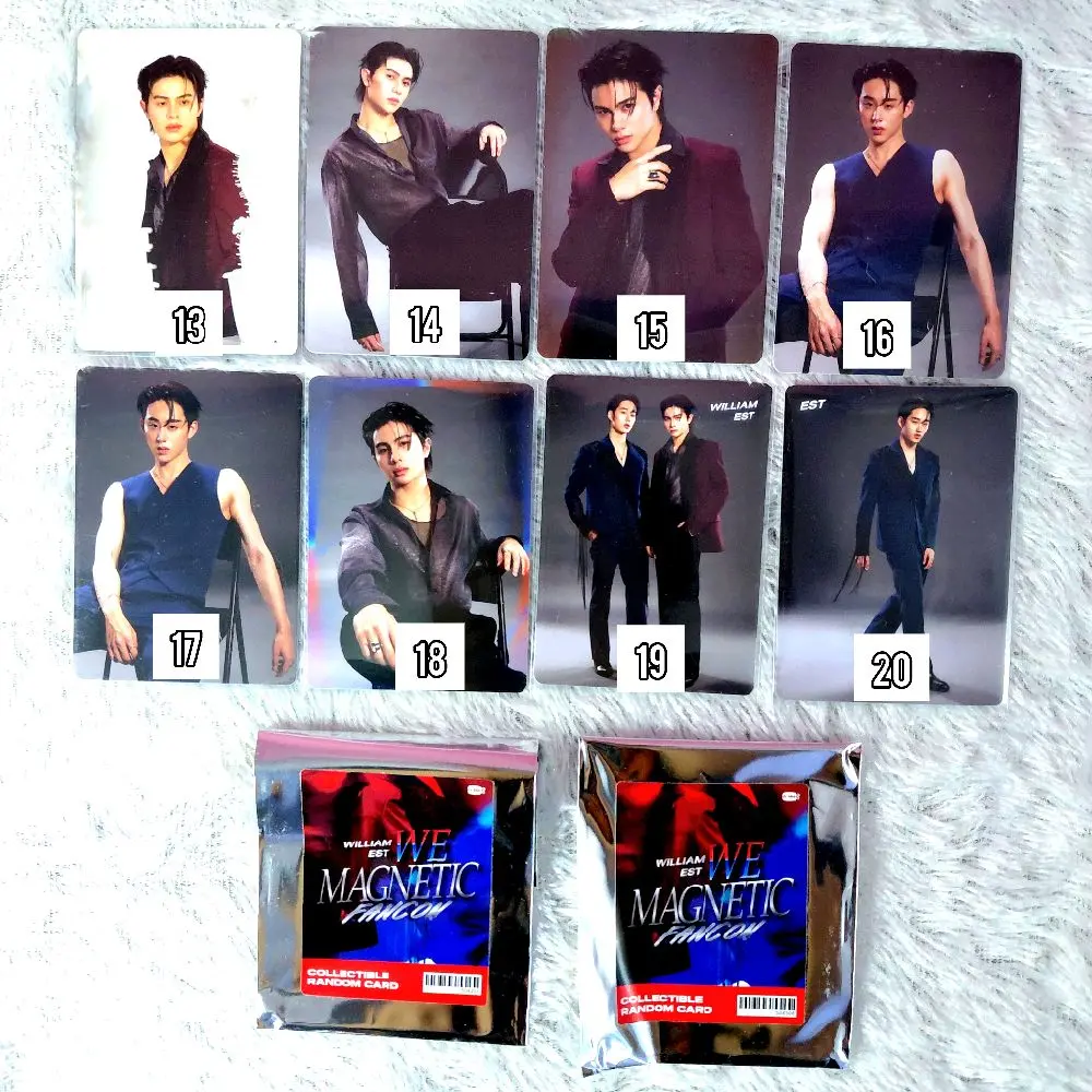 COLLECTIBLE CARD WILLIAMEST FANCON OFFICIAL GMMTV (Ready Stock