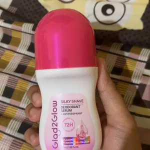 [New] Glad2Glow SILKY SHAVE DEODORANT SERUM-Niacinamide Collagen 0% Alcohol Anti Bau Anti Perspirant Smooth & Repair After Shave Care Brightens & Evens Underarm Tone Alcohol-Free & Gentle Lightweight, Silky Serum Texture