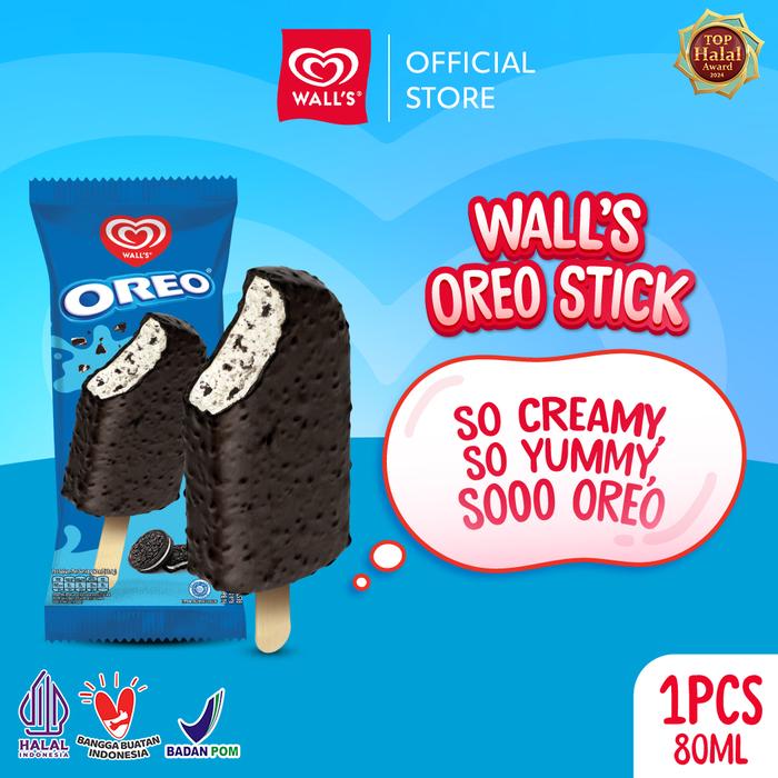 Gambar Wall's Oreo Stick 80ml - Wall's Es Krim / Ice Cream dari Wall's Ice Cream Kota Administrasi Jakarta Barat Tokopedia