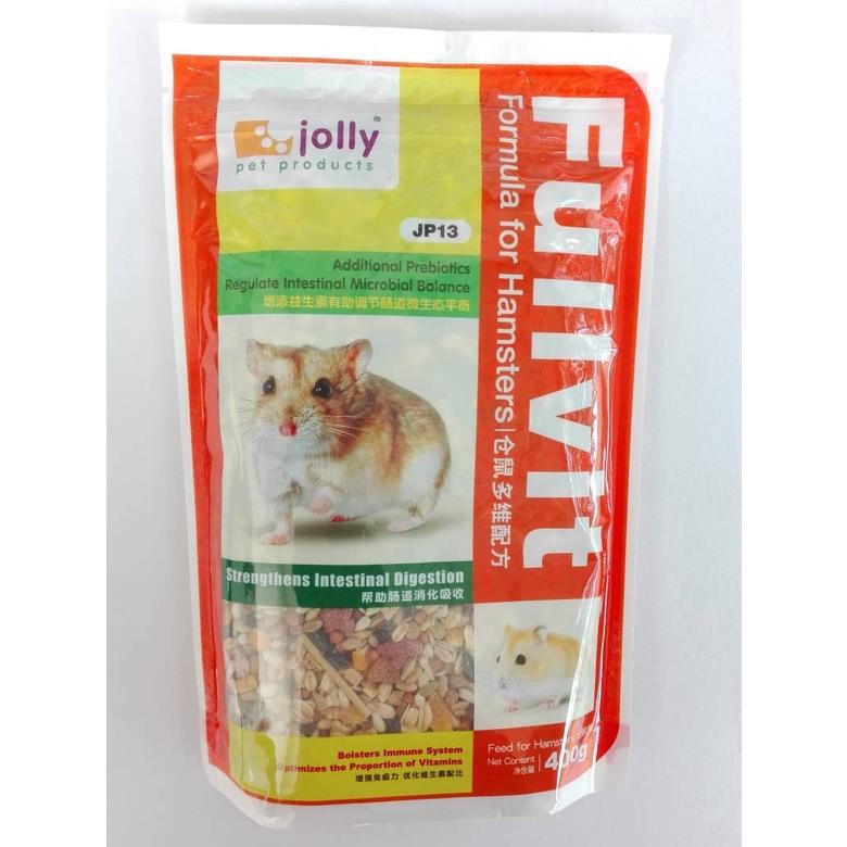 (3xPacks) Jolly FullVit Hamster Food Feed 400gram [JP13, JP 13, Full Vit] Makanan