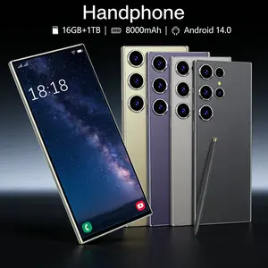 [Bisa COD]  S.25 Ultra 16GB+1TB Android 14.0 5G 7.3inci 7900mAh Baterai 72MP+108MP Handphone Murah