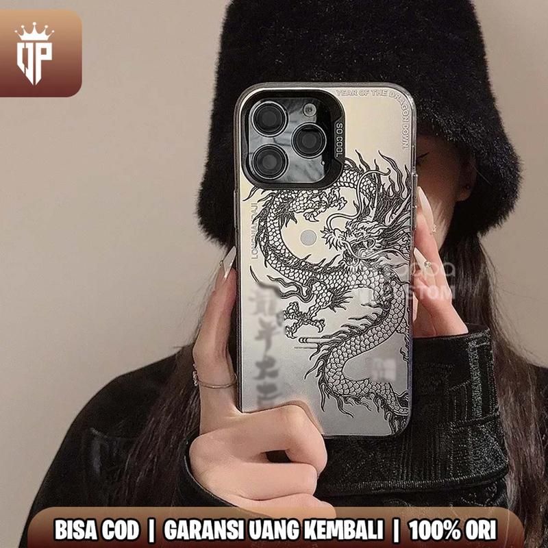 SOFTCASE Premium Laser Matte Hard Casing HP CASE DRAGON DOWN FOR ALL TYPE - LUNAR YEAR OPPA CUSTOM 5
