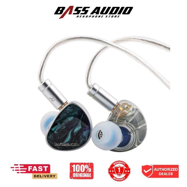 Gambar INAWAKEN Dawn Ms 11.2mm Purple-Gold Dynamic Driver In Ear Monitor Earphone IEM dari Bass Audio Official Kota Bandung Tokopedia