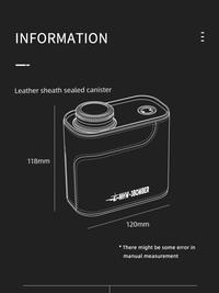 Gambar MHW-3BOMBER Leather Sheath Sealed Canister with Air Valve - Toples biji kopi coffee bean storage jar premium coffee beans teh tea food storage berkualitas original MHW 3 BOMBER dari MHW-3BOMBER.INDONESIA Kota Tangerang Selatan 3 Tokopedia