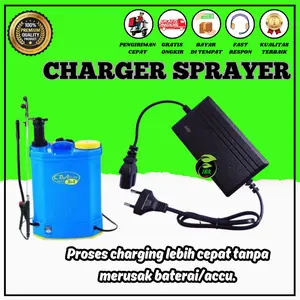 Charger Elektrik Sprayer Casan Tangki 1.5A Sprayer 16L CAS TANGKI TANPA KARDUS