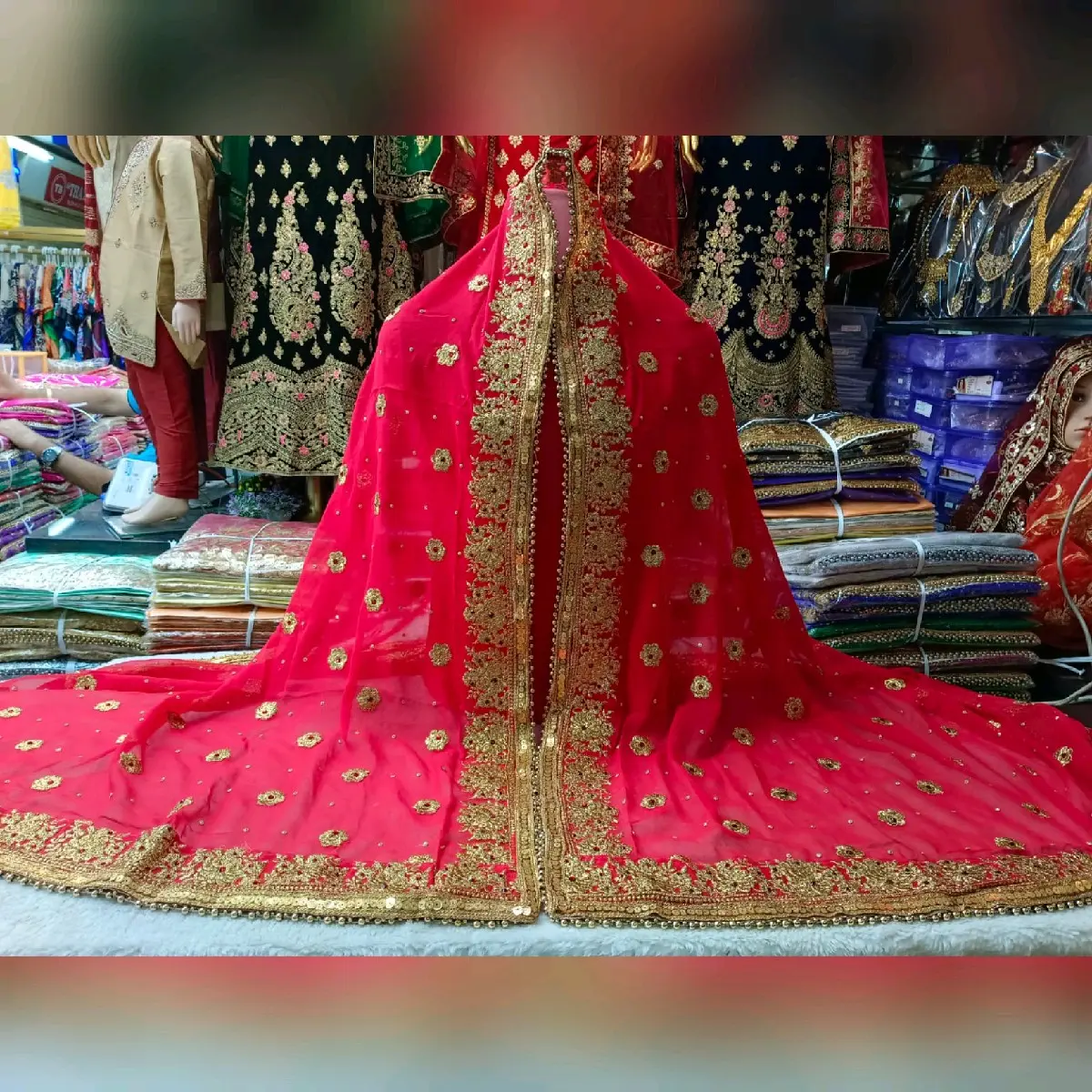Selendang india shifo premium, dupatta india ori