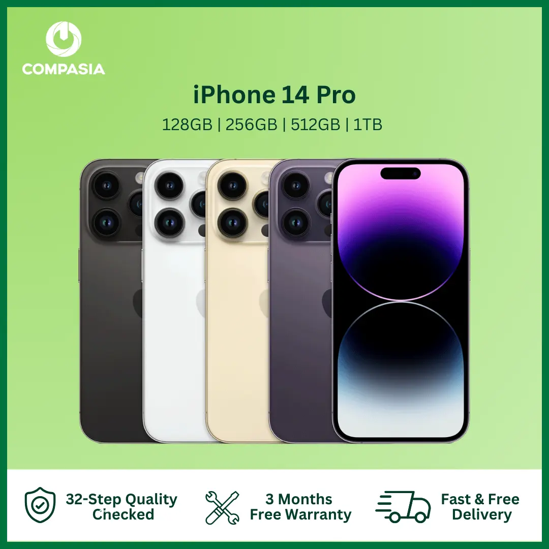 [Second Hand] iPhone 14 Pro - Excellent Condition - 3 Months Warranty