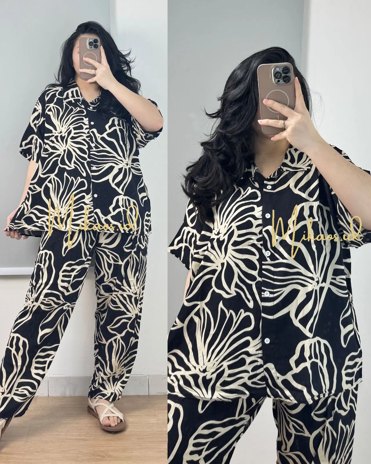 Mikaos Piyama Jumbo LD120cm/ Piyama Rayon Premium Jumbo/ Piyama Wanita Jumbo Celana / Baju Tidur JUMBO Mikaos Piyama Jumbo LD120cm/ Piyama Rayon Premium Jumbo/ Piyama Wanita Jumbo Celana / Baju Tidur JUMBO