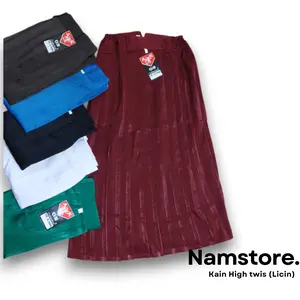 Rok panjang Merah model RA(rempel/lipit dari atas/full) Seragam sekolah sd/MI anak sd  fashion