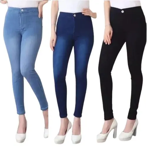 CELANA JEANS HW WANITA HALUS, LEMBUT, ADEM DAN JUGA MELAR JADI NYAMAN SAAT DI PAKAI 0