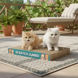 Cat Scratcher jumbo Box Garukan Kucing jumbo Mainan Kucing
