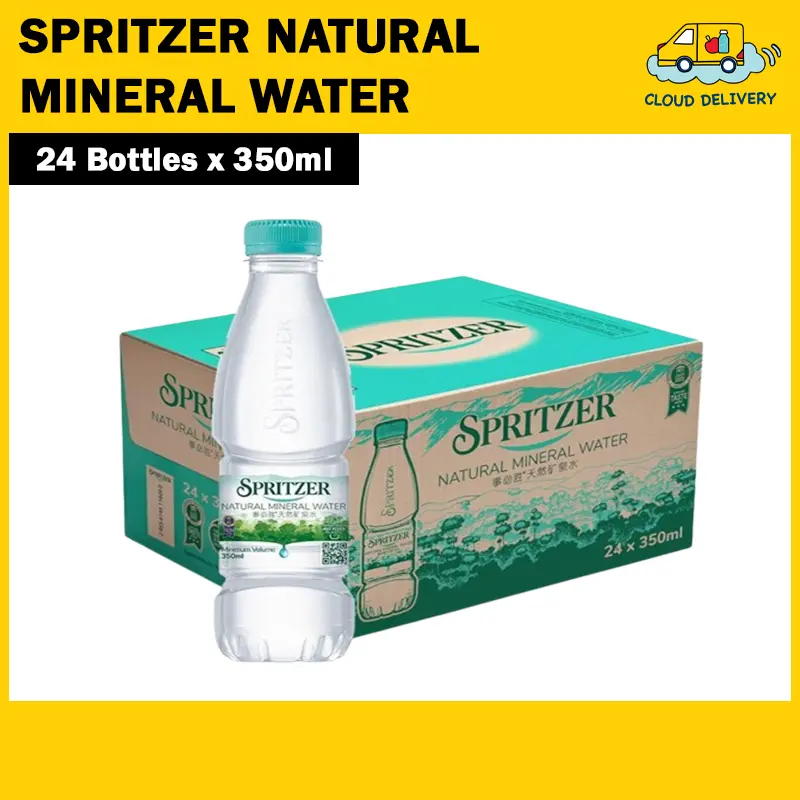 Spritzer Natural Mineral Water (24 x 350ml)