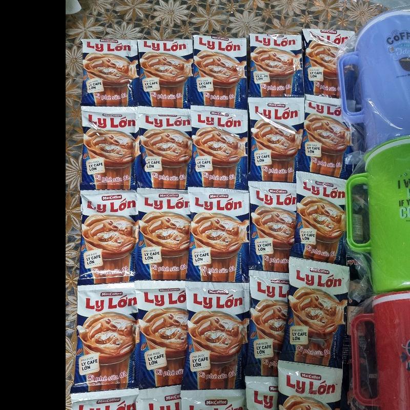 [COMBO 10 DÂY CAFE TẶNG 1 CA GIỮ NHIỆT CAO CẤP] cà phê  sữa đá ly lớn 100 gói × 26g. Thơm Ngon đậm vị