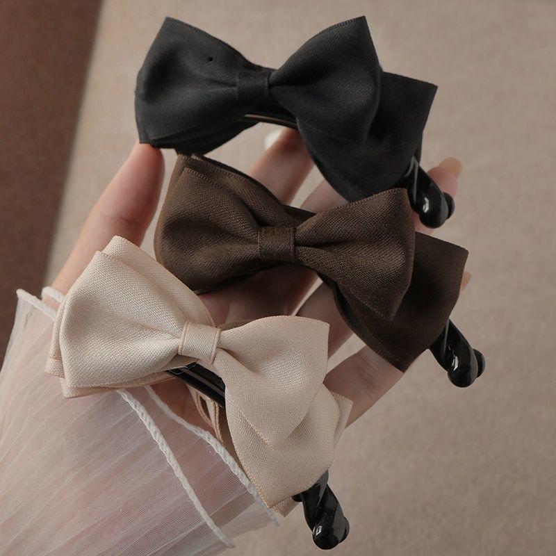  Q49 kẹp dọc phồng tóc nơ xếp tầng kẹp dọc cho nữ phong cách Hàn Quốc 