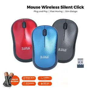 MTECH W90 Mouse Wireless Silent Click