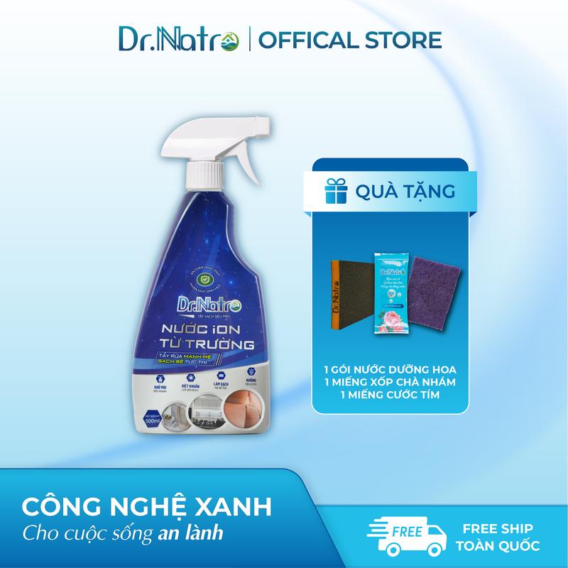[Tặng 1 Gói Dưỡng,2 Miếng Chà Rửa] Siêu Tẩy Đa Năng Dr.Natro Làm Sạch Mọi Bề Mặt, Loại Bỏ Mùi Hôi, Khử Khuẩn 500ml