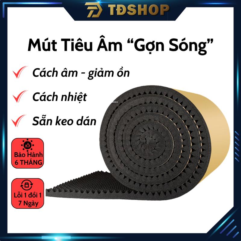  Mút Tiêu Âm Trứng Gà Chống Cháy Tấm Mút Cách Âm độ dày 3cm 5cm sẵn keo dán tiện lợi 