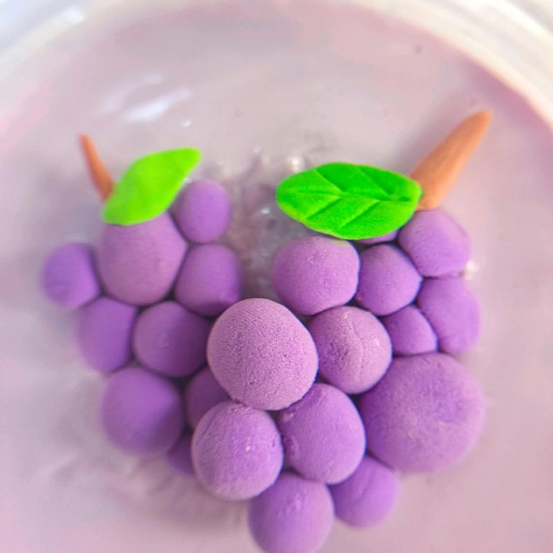 Grapes Slime by Your.Slime (Slime + Clay) Mainan 4