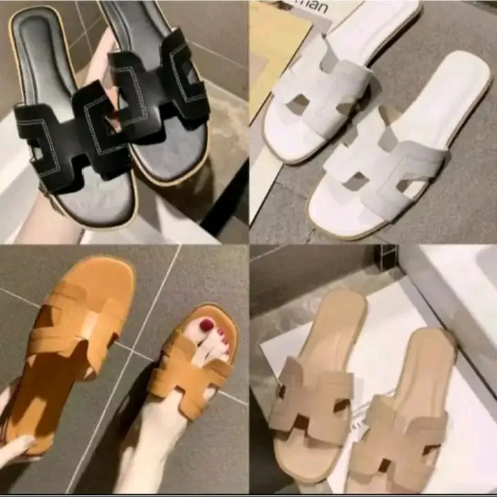 sendal teplek kokop H wanita terbaru A7 Sandal Cewek Karet