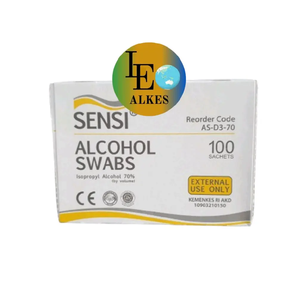 Alkohol Swab Sensi Alcohol Pads Tisu Alkohol