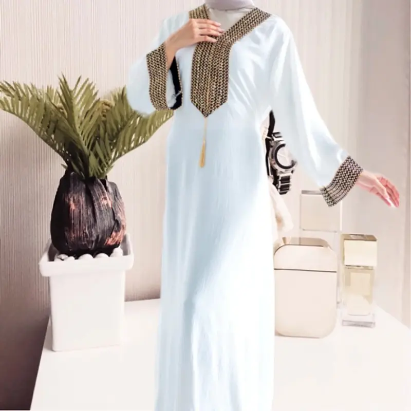 AK Store abaya crinkle/gamis abaya Muslim Syari Lebaran 4