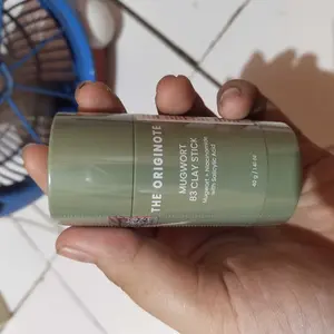 The Originote Mugwort B3 Clay Stick Mask - Masker Wajah Mugwort Membantu menenangkan dan Membuat Wajah Kencang dan Halus with Niacinamide Acid Propolis Berjerawat Mencerahkan Berminyak anti-acne jerawat deep clean pore clarifying