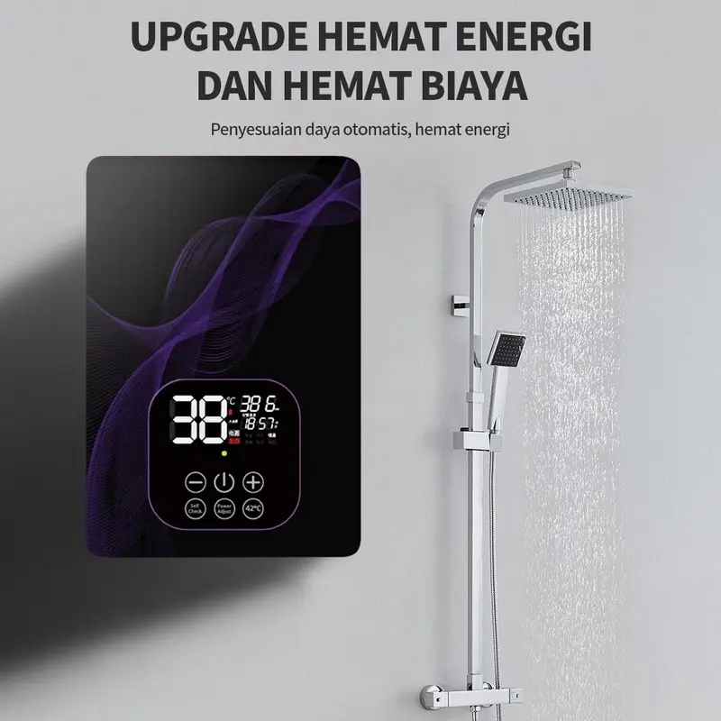 Water heater / pemanas air listrik hemat energi untuk kamar mandi anda / pemanas air listrik instan-nikmati air hangat 5
