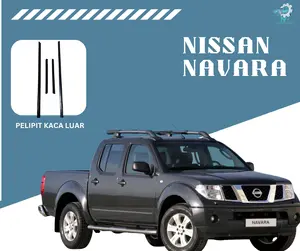 Nissan Navara D40 Pelipit Kaca Luar - Karet Lis Kaca Pintu Presisi & Tahan Cuaca untuk Kendaraan Mobil - Car