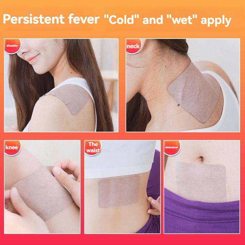 Product Introduction of 2 Packs of Hot Ginger Patch - 50 Pieces per Pack for Neck, Shoulder, Waist, Leg Joint and Soft Tissue Injury 12