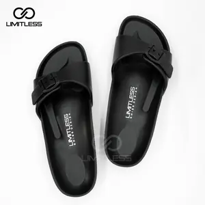 Limitless -  Sandal Wanita Strap 1 Anti Licin Ringan DIpakai Dirumah Ringan Sendal Cewek Santai Gaya Santai Estetic Size 36-40