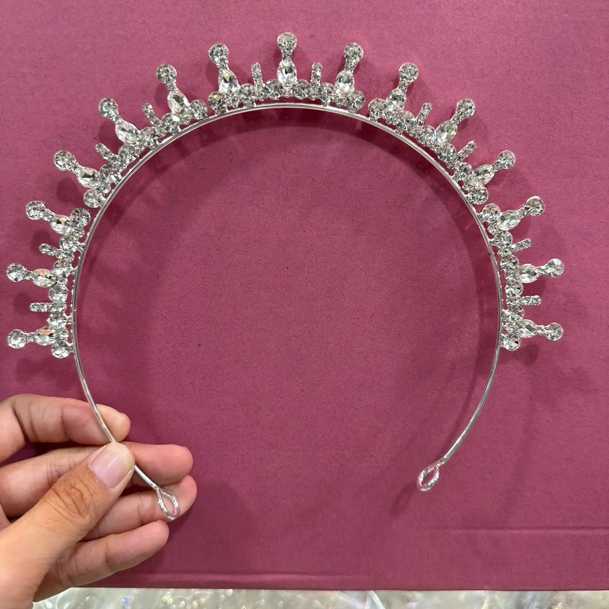Mahkota bando TMH Wanita silver