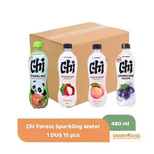 Chi Forest Sparkling Water 480 ml - 1 DUS 15 Pcs