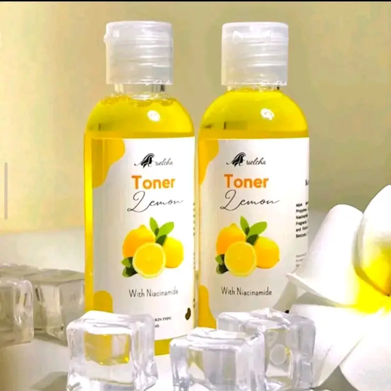 BPOM (BELI 2 GRATIS 1) TONER PELICIN EKSTRAK LEMON 60ML TONER GLOWING CERAH Mencerahkan Perawatan Wajah berminyak menenangkan niacinamide 3