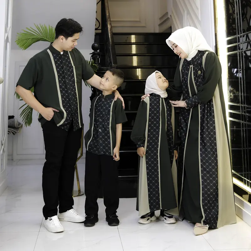 Gwenza - Mufiandra Couple Gamis Koko - Muslim Wanita 1