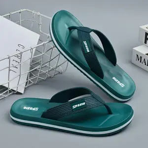 Sandal Jepit Pria CASUAL Kekinian Trendy FLEKSIBEL AntiSlip Karet