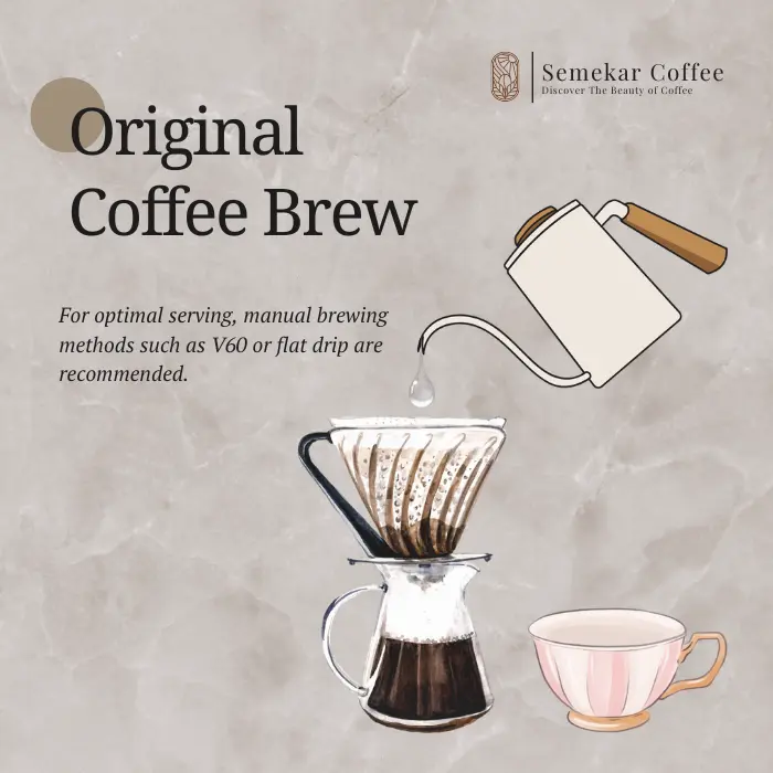 Kopi King Floral Blend Arabica Nusantara Specialty Coffee by Semekar Coffee 2