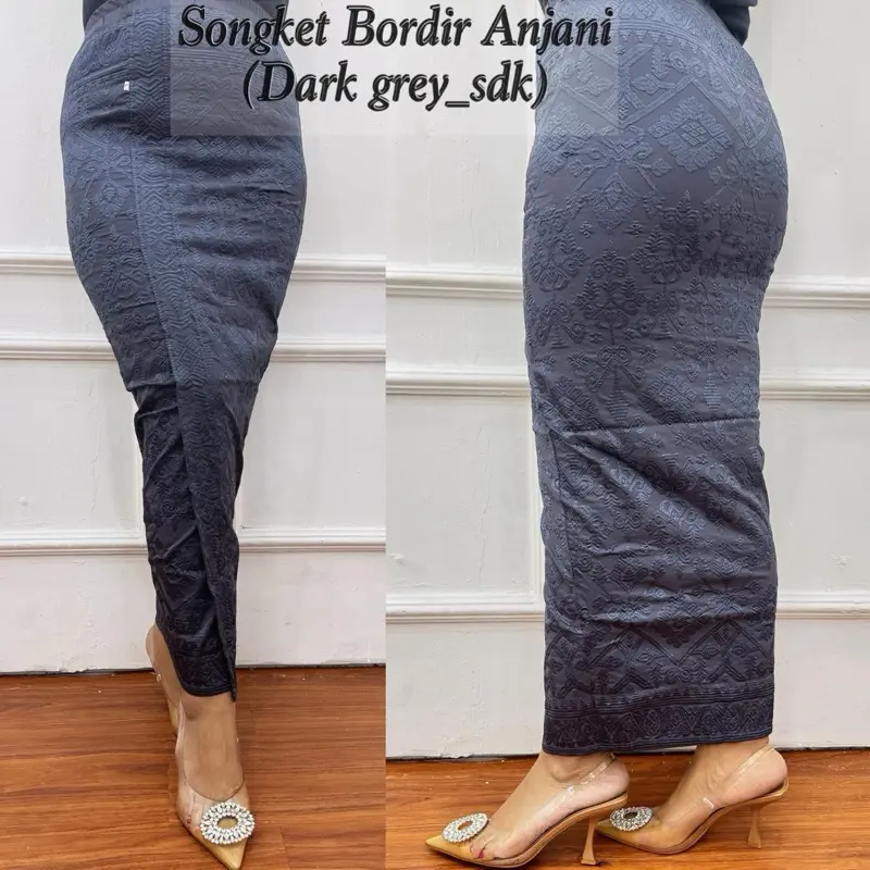 KAMEN JADI SONGKET BORDIR  BENANG ALAM STRAIT - Produk Unik dan Menarik 6
