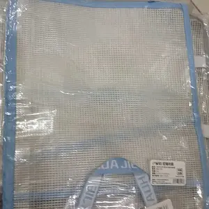 Tas Penyimpanan Dokumen Transparan/Tas Subjek Studi/Tas Klasifikasi Buku Teks/Tas Penyimpanan Tahan Air/Pouch Document Bag Transparan Serbaguna Alat Hijau Stationery