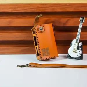 Handmade Casing Sarung Kulit untuk Drag3 Model Standar dengan Desain Khusus dan Tali Gantung