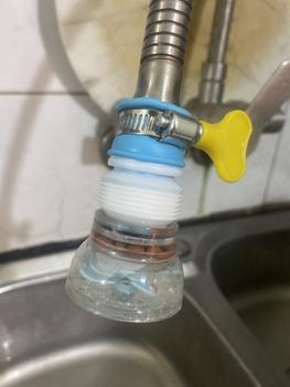 Product Review of Combo 6 Vòi Nước Rửa Bát Xoay 360 DLS Đầu Vòi Nước Chống Bắn Nước Có Thể Kéo Dài Đầu Lọc Nước Tại Vòi Tiện Lợi An Toàn Vệ Sinh from L**g H**n 2
