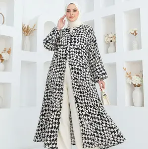 serunihijab outer osa sakila motif Muslim Cardigan Wanita Gamis