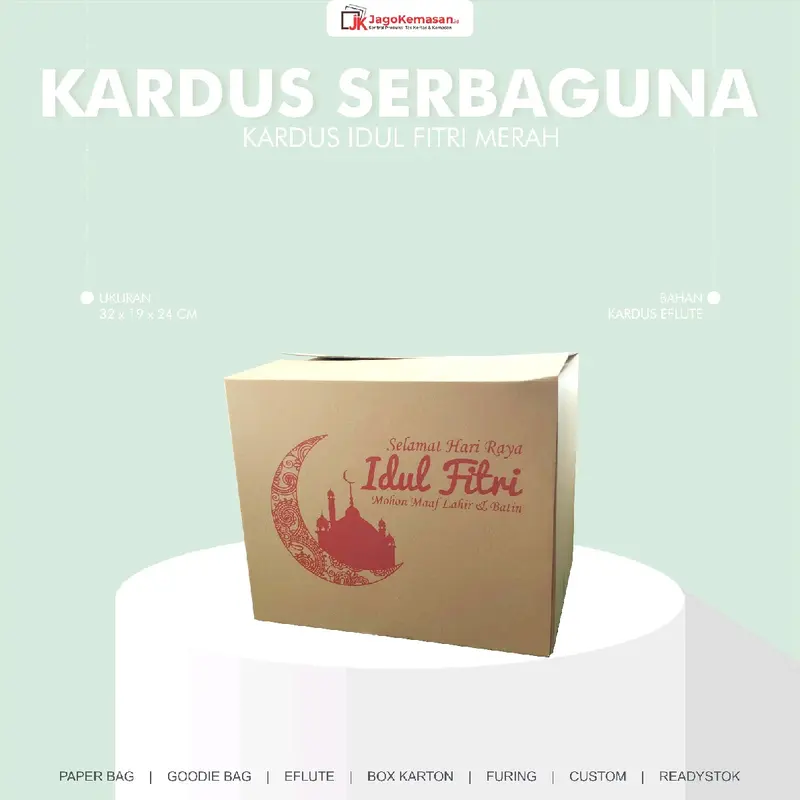 Kardus dan Keranjang Idul Fitri untuk Hampers Hadiah dan Oleh Oleh 3