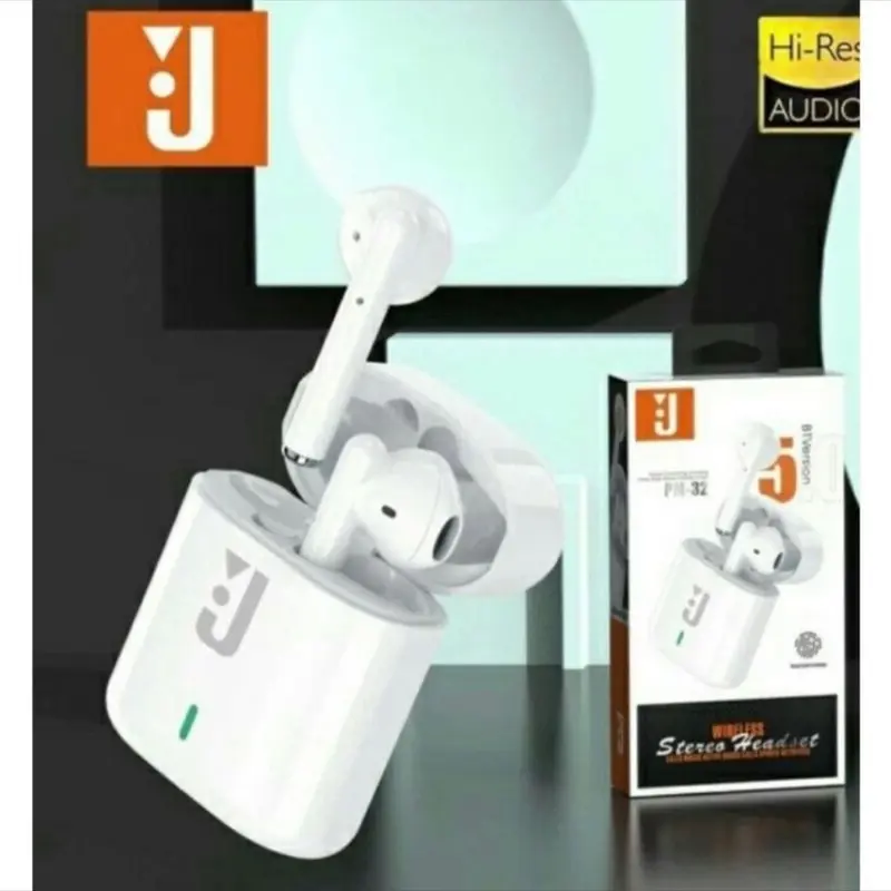 Headset Bluetooth J PM-32 STEREO Handsfree Bluetooth J PM32 Shop